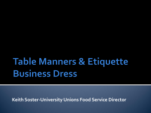 Keith Soster-University Unions Food Service Director