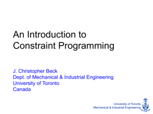 CP Introduction Part 1 - University of Toronto