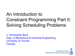 CP Introduction Part 2 - University of Toronto