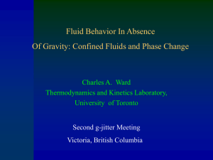 Confined Fluids and Phase Change