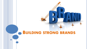 Building strong brands