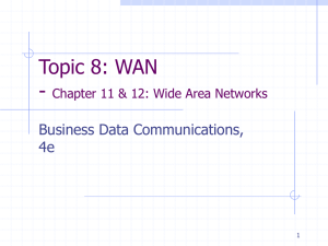 Chapter 11: Approaches to Networking