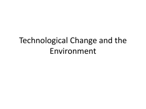 8 Technological Change and the Env - Environment