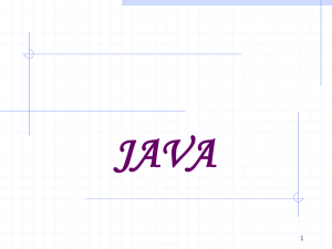 java notes