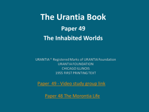 Paper 49- The Inhabited Worlds