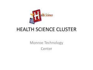 HEALTH SCIENCE CLUSTER