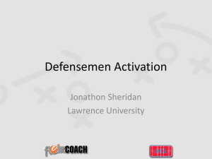 Defensemen Activation