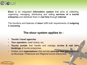 tourist services