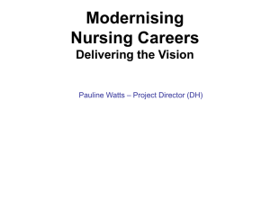 Marketing Nursing as a Career: Enhancing the
