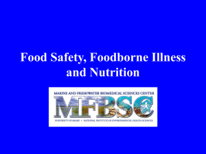 Food Safety & Foodborne Illness