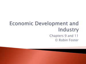 Economic Development and Industry