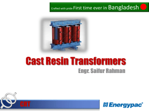 Cast-resin-Transformer