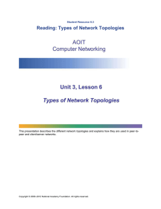 Network Topologies Presentation