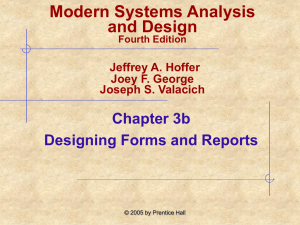 Modern Systems Analysis and Design Ch11