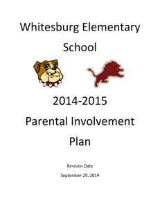 WHITESBURG ELEMENTARY SCHOOL 2014-2015