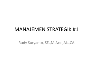 manajemen strategik #1