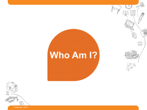 Who am I? (PowerPoint)