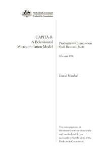 CAPITA-B: A Behavioural Microsimulation Model