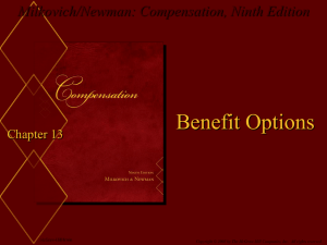 Milkovich/Newman: Compensation, Ninth Edition