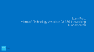 Microsoft Technology Associate 98