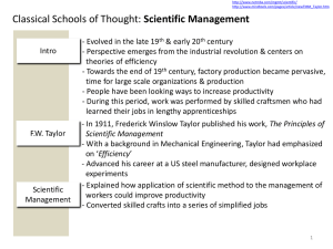 im-3 classical school of thoughts