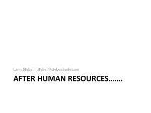 After Human Resources.