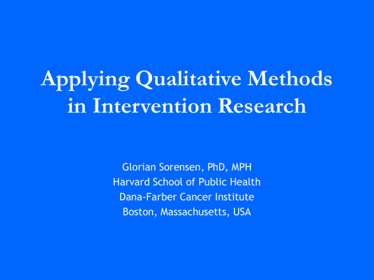 qualitative research questions in public health