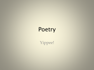 Poetry - woodenspowerpoints