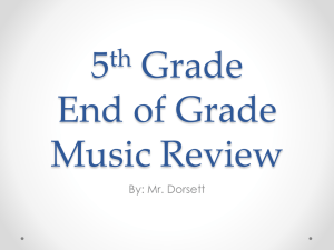 5th Grade End of Grade Test Review