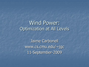 Wind Power: Optimization at All Levels