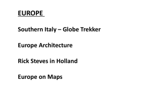 Europe Icons Maps Arch - GEO