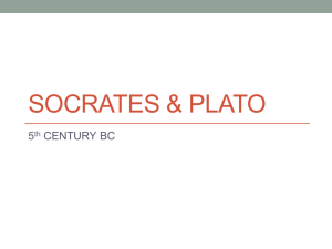 Socrates + Plato