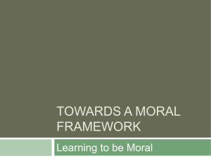 VVFP 2011: Msgr Gordon presentation, 'A Christian moral framework'