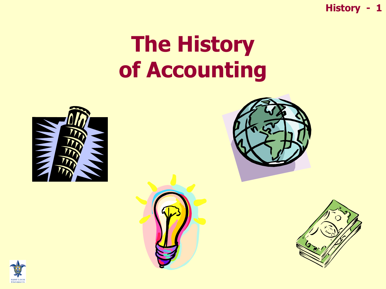 research paper history of accounting