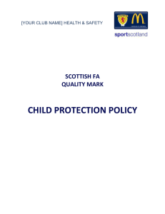 If a child or vulnerable adult - Scottish Football Association