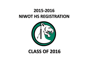 ib diploma requirements - Niwot High School