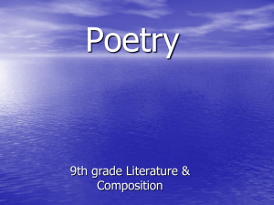 Poetry - 9thlitstinson1112