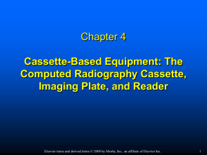 Digital Radiographic Image Acquisition and Processing