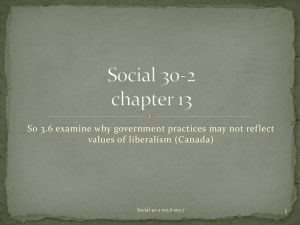 Social 30-2 chapter 13