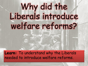 welfare reforms - Gazi Asha