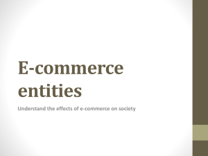 E-commerce entities - MyStudentSite.co.uk