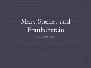 Frankenstein and Mary Shelley
