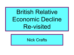British Relative Economic Decline Revisited