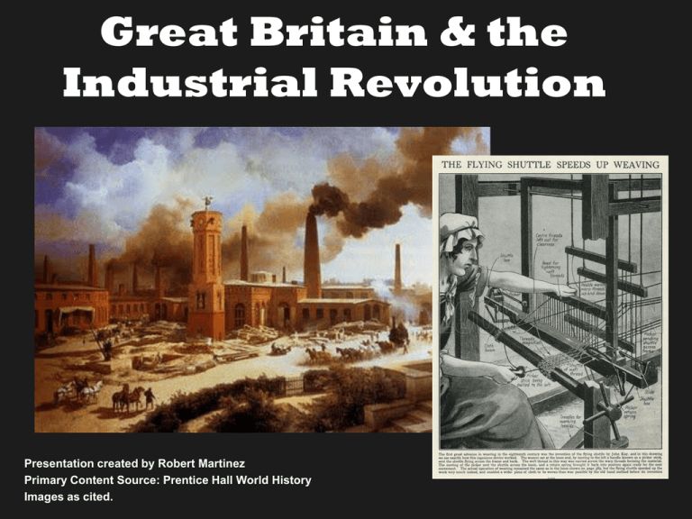 the industrial revolution in britain essay