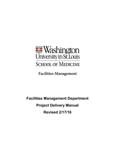 - Facilities Management Department