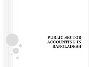 Public Sector Accounting in BD