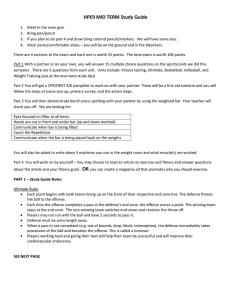 HPE9 MID TERM Study Guide