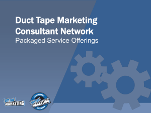 day2Certification - Duct Tape Marketing Consultant Network