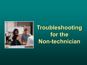 Troubleshooting For Non