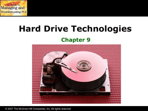 Ch 10 Hard Drive Technologies